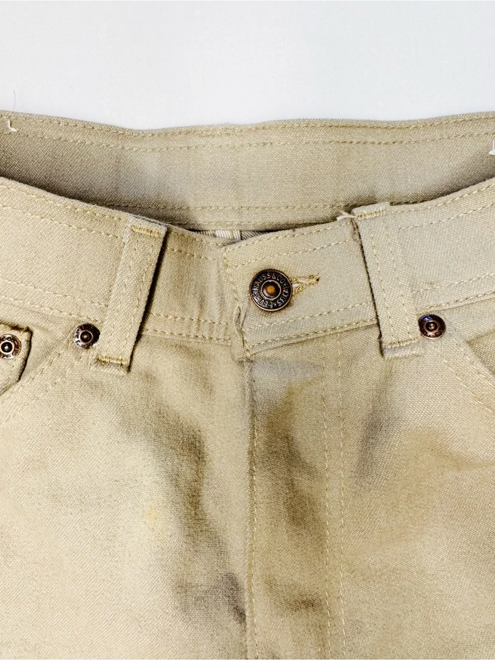 Men's Vintage Levi’s Classic Straight Khaki Pants